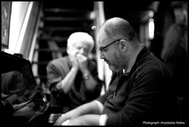 MicroCafe 2012, me playing the piano